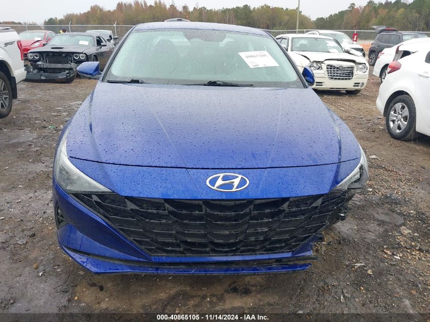 2022 Hyundai Elantra Sel VIN: KMHLM4AG7NU338432 Lot: 40865105