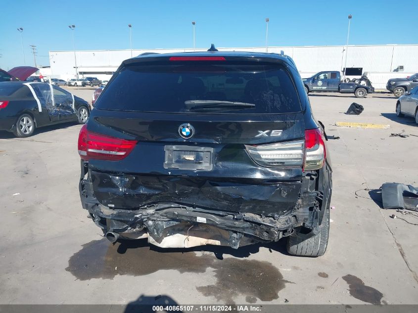 2015 BMW X5 xDrive35I VIN: 5UXKR0C5XF0K66624 Lot: 40865107