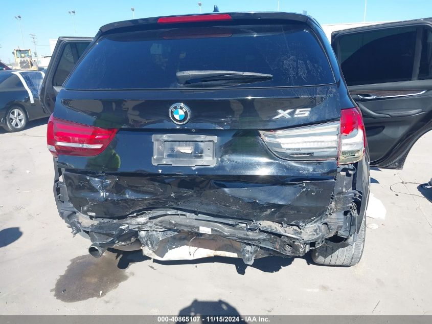 2015 BMW X5 xDrive35I VIN: 5UXKR0C5XF0K66624 Lot: 40865107