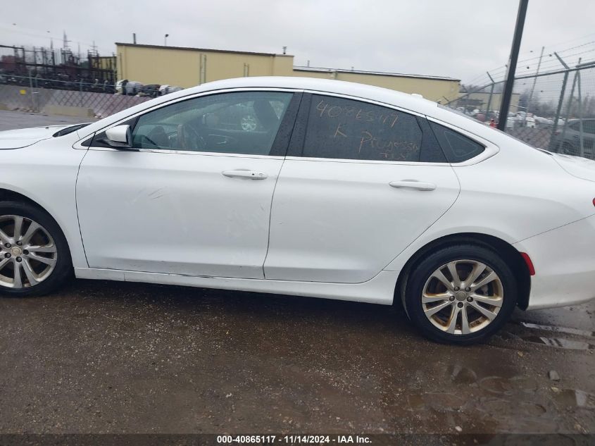 2016 Chrysler 200 Limited VIN: 1C3CCCAB1GN123247 Lot: 40865117