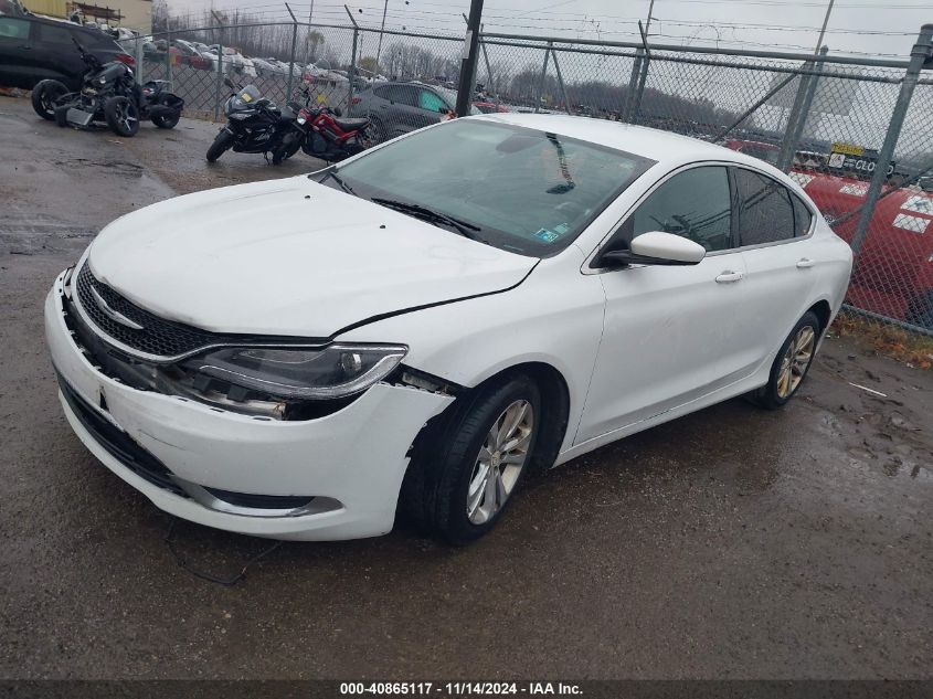 VIN 1C3CCCAB1GN123247 2016 Chrysler 200, Limited no.2