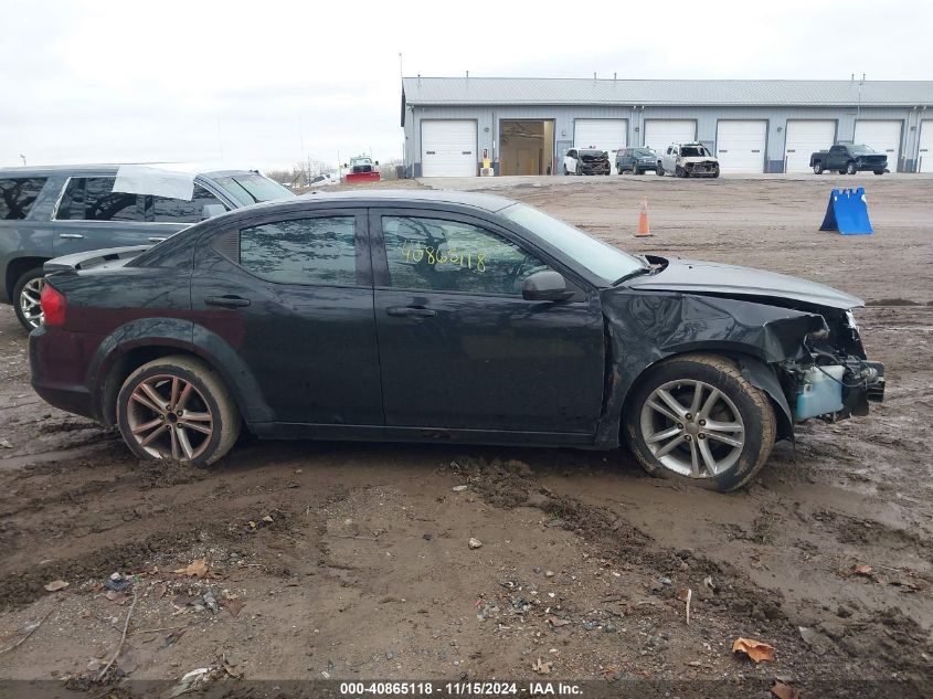 2012 Dodge Avenger Sxt VIN: 1C3CDZCB3CN270564 Lot: 40865118