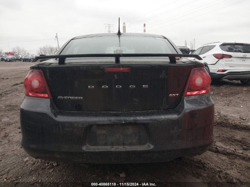 2012 Dodge Avenger Sxt VIN: 1C3CDZCB3CN270564 Lot: 40865118