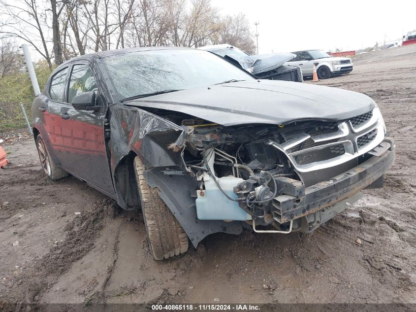 2012 Dodge Avenger Sxt VIN: 1C3CDZCB3CN270564 Lot: 40865118