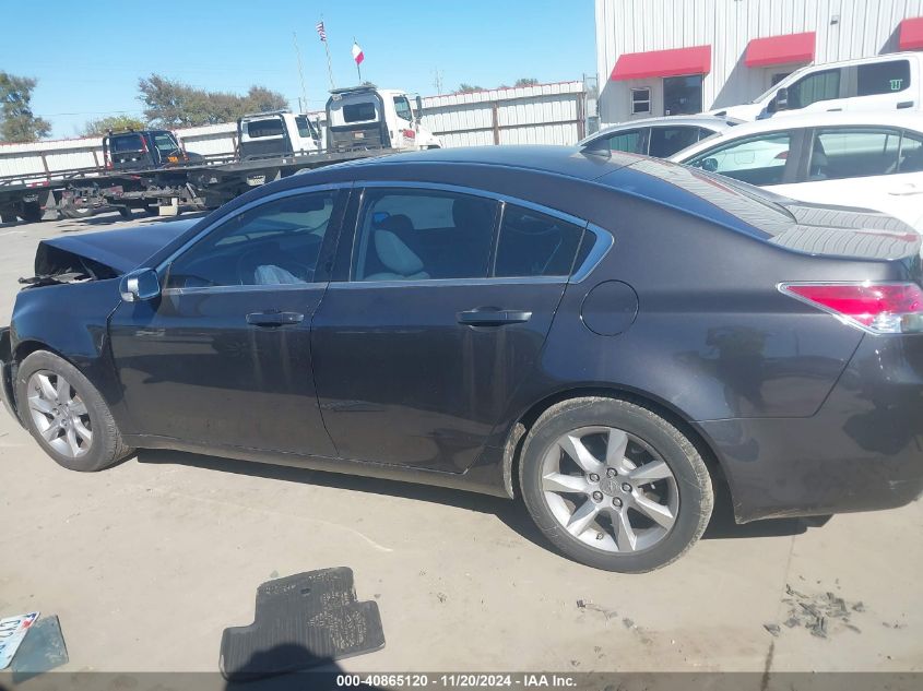 2012 Acura Tl 3.5 VIN: 19UUA8F23CA004128 Lot: 40865120