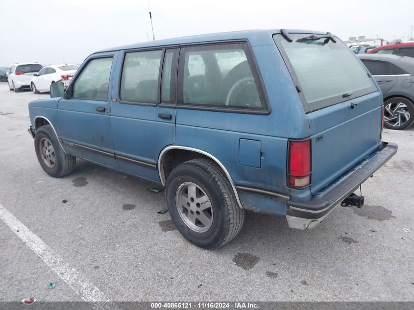 1993 Chevrolet Blazer S10 VIN: 1GNDT13WXP2199773 Lot: 40865121