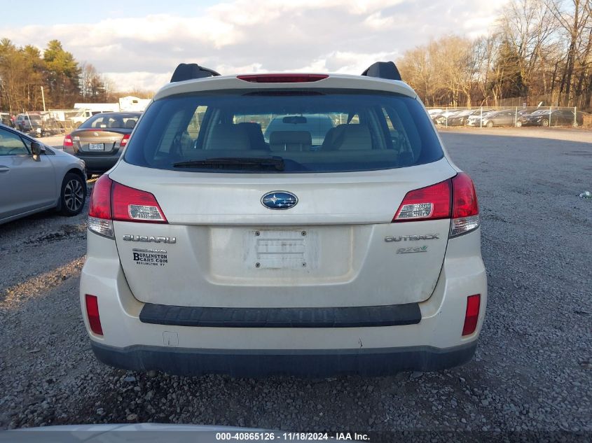 2012 Subaru Outback 2.5I VIN: 4S4BRBAC0C3282738 Lot: 40865126