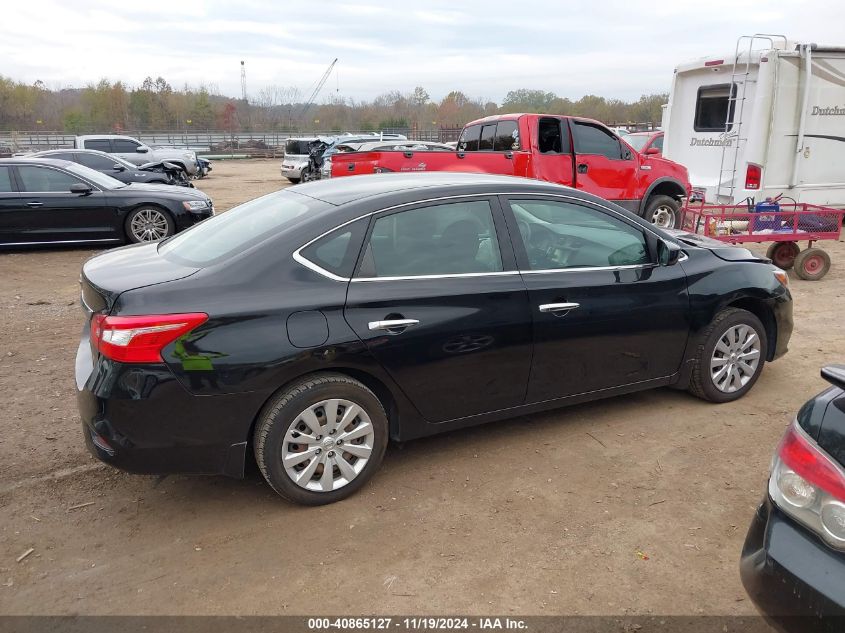 2019 Nissan Sentra S VIN: 3N1AB7AP6KY395011 Lot: 40865127