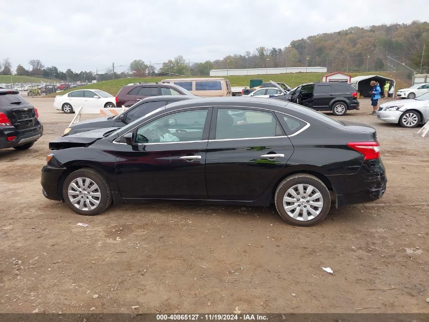 2019 Nissan Sentra S VIN: 3N1AB7AP6KY395011 Lot: 40865127