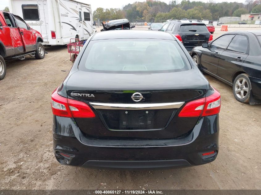 2019 Nissan Sentra S VIN: 3N1AB7AP6KY395011 Lot: 40865127