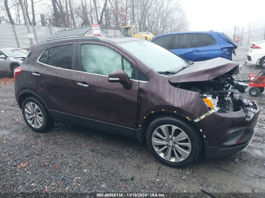 2017 Buick Encore Preferred VIN: KL4CJASB3HB188196 Lot: 40865135