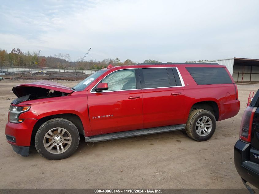 2015 Chevrolet Suburban 1500 Lt VIN: 1GNSKJKCXFR615571 Lot: 40865145