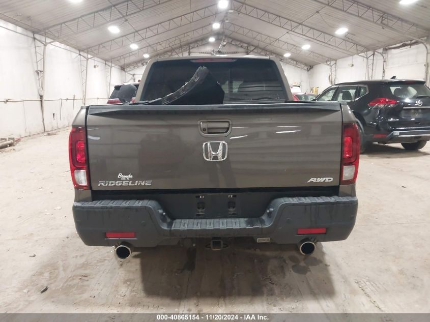 2022 Honda Ridgeline Rtl-E VIN: 5FPYK3F74NB037541 Lot: 40865154