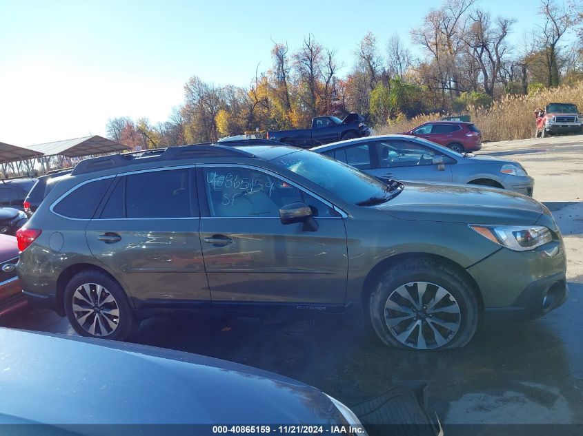 2015 Subaru Outback 3.6R Limited VIN: 4S4BSELC2F3363960 Lot: 40865159