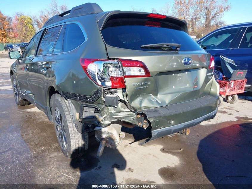 2015 Subaru Outback 3.6R Limited VIN: 4S4BSELC2F3363960 Lot: 40865159