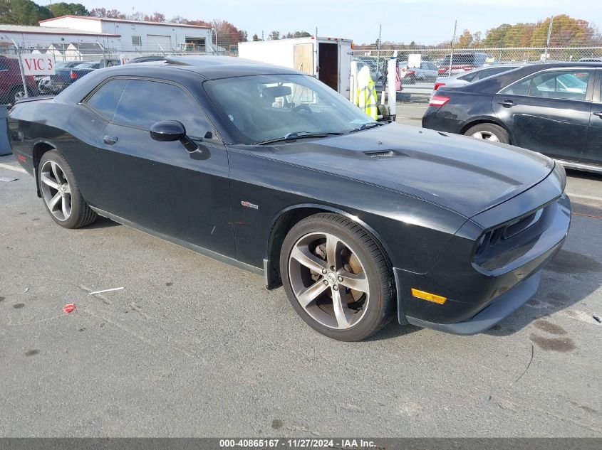 VIN 2C3CDYAG1EH225286 2014 Dodge Challenger, Sxt 10... no.1