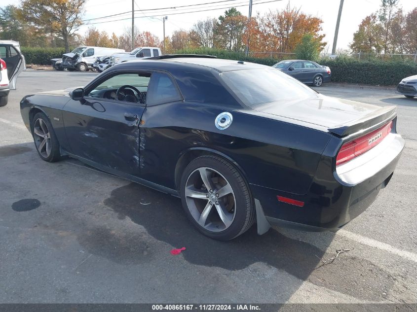 VIN 2C3CDYAG1EH225286 2014 Dodge Challenger, Sxt 10... no.3