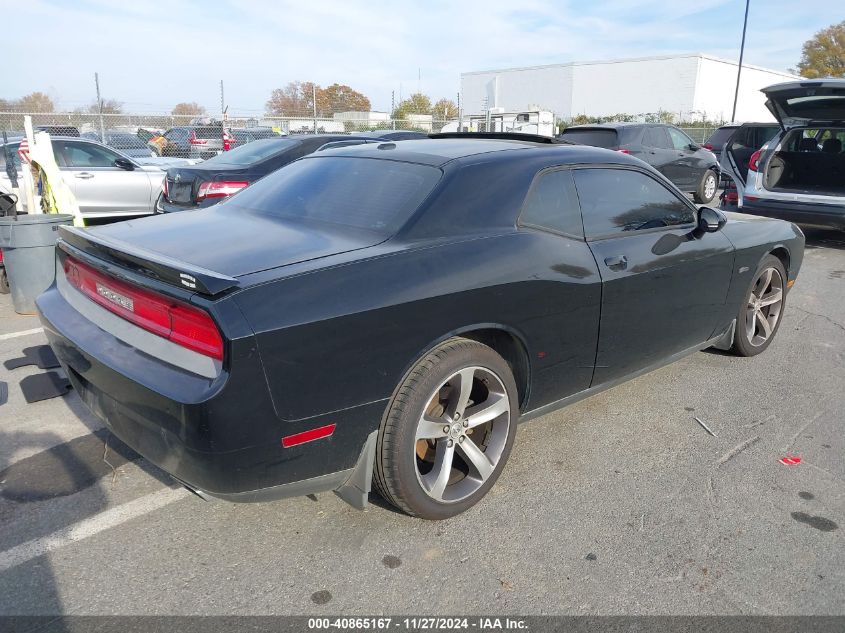 VIN 2C3CDYAG1EH225286 2014 Dodge Challenger, Sxt 10... no.4