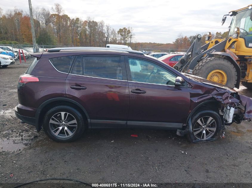 2018 Toyota Rav4 Adventure/Xle VIN: 2T3RFREV1JW839196 Lot: 40865175