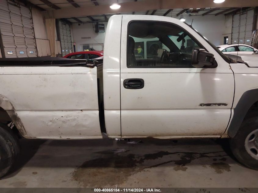 2006 Chevrolet Silverado 2500Hd Work Truck VIN: 1GCHC24U86E114777 Lot: 40865184