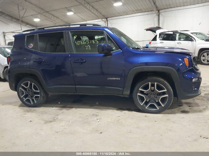 2021 Jeep Renegade Latitude 4X4 VIN: ZACNJDBBXMPM44573 Lot: 40865185