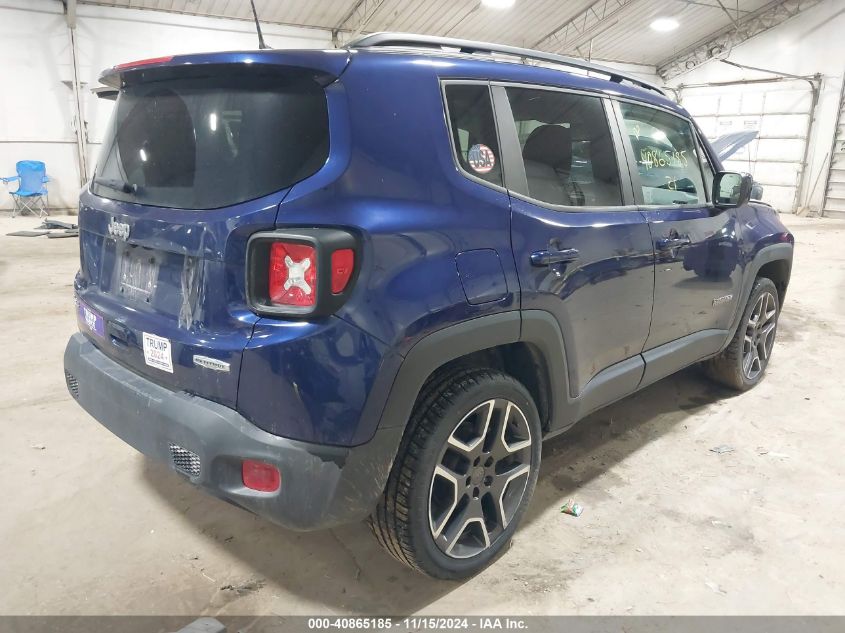 2021 Jeep Renegade Latitude 4X4 VIN: ZACNJDBBXMPM44573 Lot: 40865185