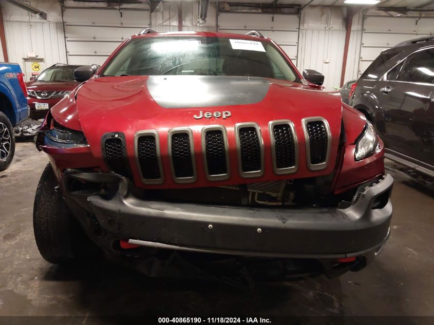 2017 Jeep Cherokee Trailhawk 4X4 VIN: 1C4PJMBB1HW617997 Lot: 40865190