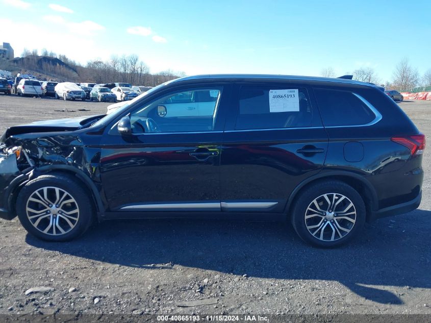 2018 Mitsubishi Outlander Es/Le/Se/Sel VIN: JA4AZ3A36JJ006217 Lot: 40865193