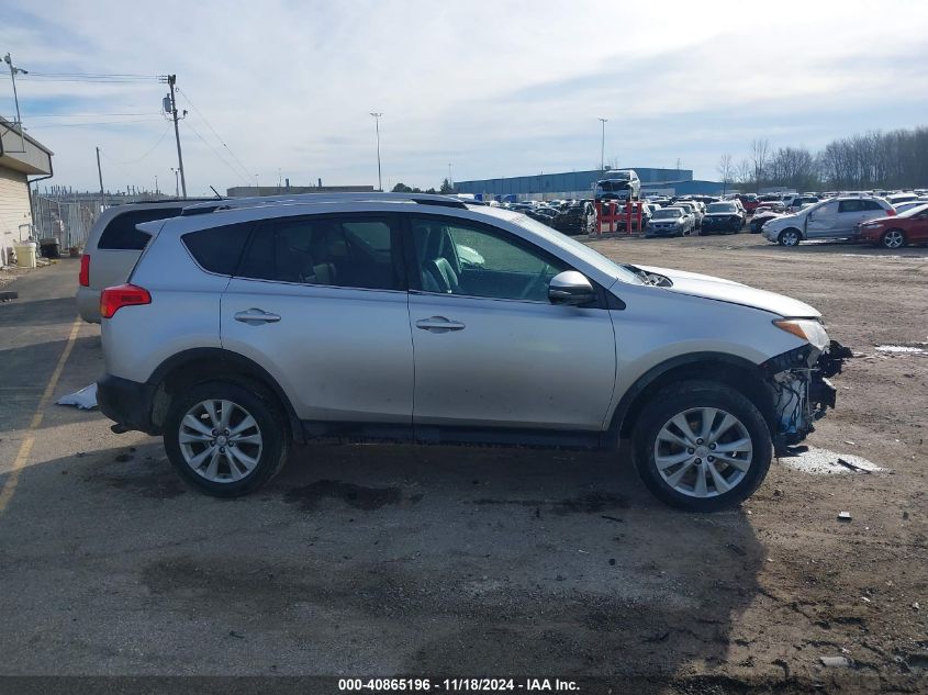 2014 Toyota Rav4 Limited VIN: 2T3DFREV5EW160953 Lot: 40865196