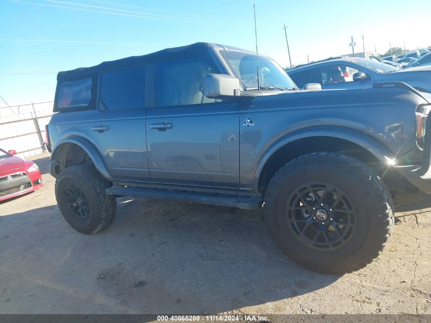 2022 Ford Bronco Outer Banks VIN: 1FMDE5DHXNLB72862 Lot: 40865209