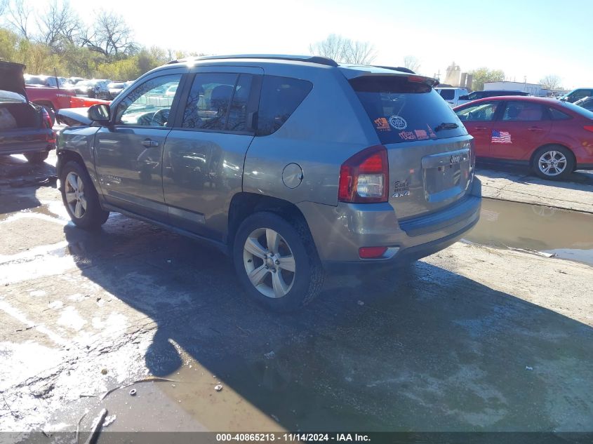 VIN 1C4NJDBB8ED592367 2014 Jeep Compass, Sport no.3