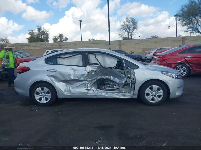 2017 Kia Forte Lx VIN: 3KPFL4A78HE122788 Lot: 40865214