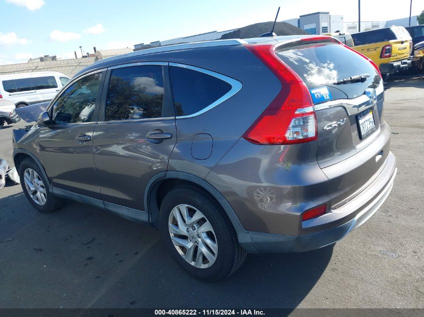 2016 Honda Cr-V Ex-L VIN: 2HKRM3H76GH512504 Lot: 40865222