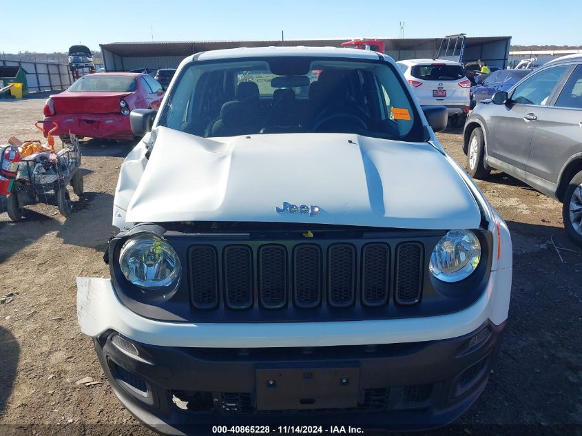 2017 Jeep Renegade Sport 4X4 VIN: ZACCJBAB5HPG12559 Lot: 40865228