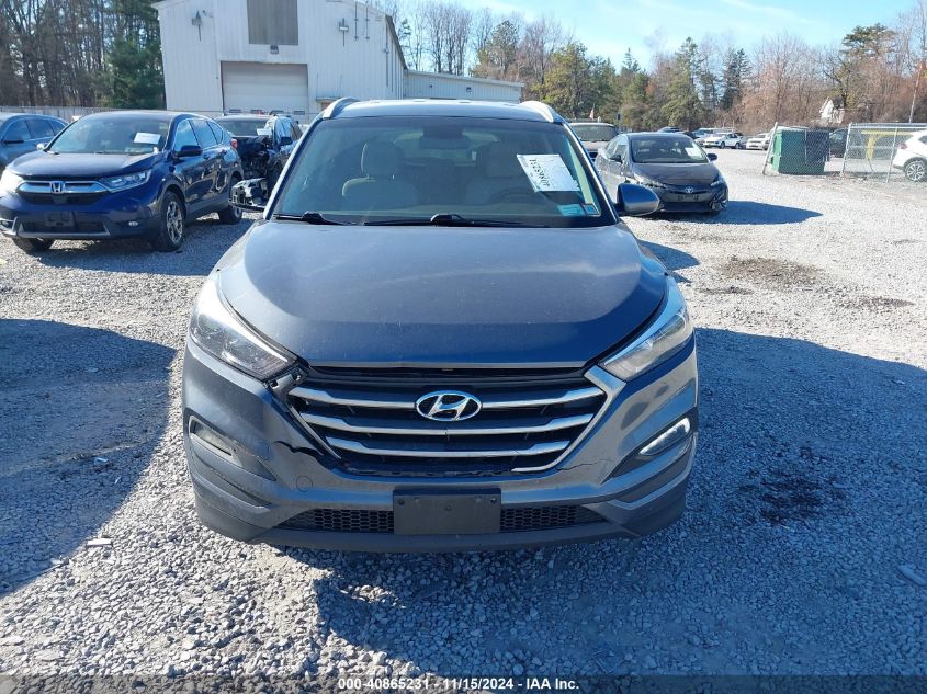 2018 Hyundai Tucson Sel VIN: KM8J3CA44JU720504 Lot: 40865231