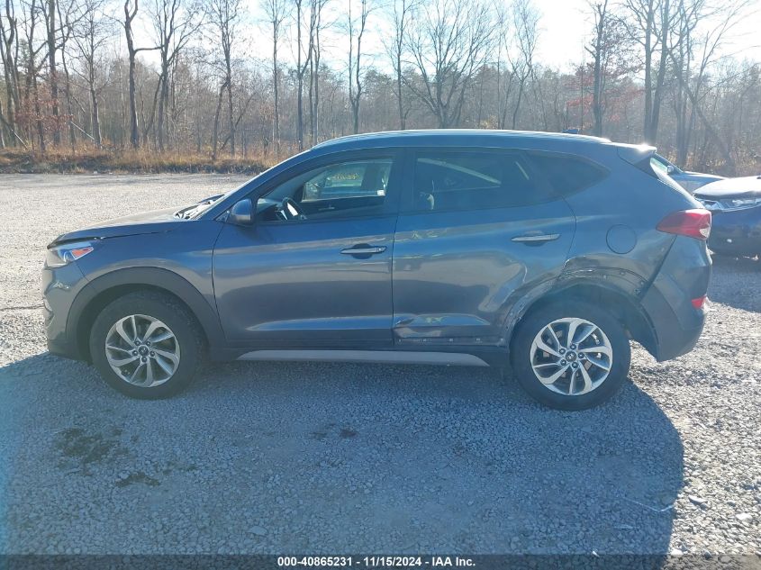 2018 Hyundai Tucson Sel VIN: KM8J3CA44JU720504 Lot: 40865231