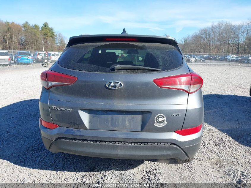 2018 Hyundai Tucson Sel VIN: KM8J3CA44JU720504 Lot: 40865231