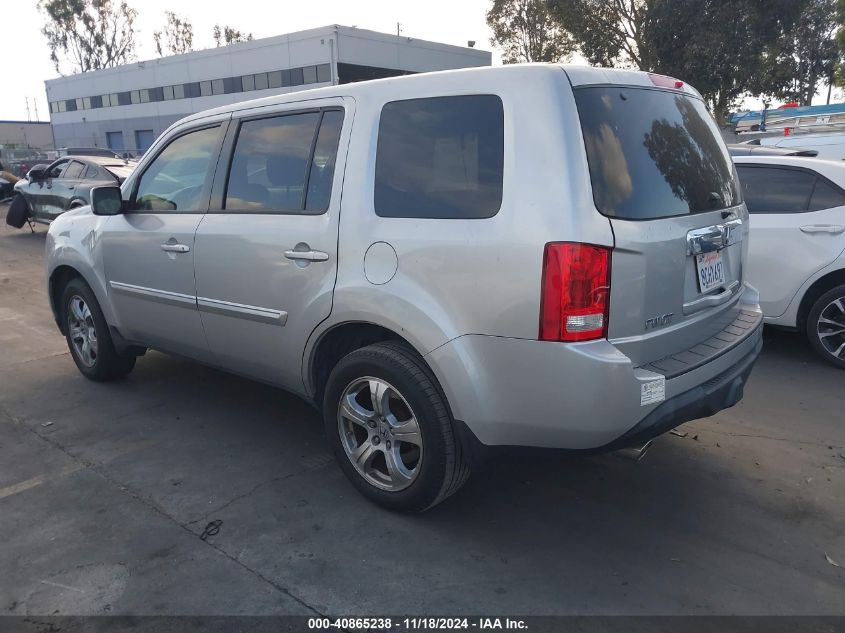 VIN 5FNYF3H55FB021388 2015 Honda Pilot, Ex-L no.3