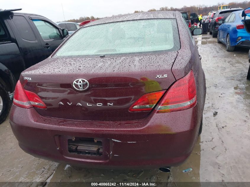 2008 Toyota Avalon Xls VIN: 4T1BK36B48U309807 Lot: 40865242