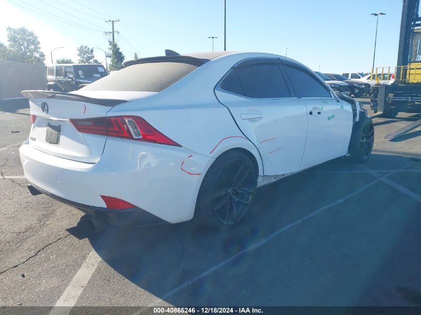 VIN JTHBA1D22G5030670 2016 Lexus IS, 200T no.4