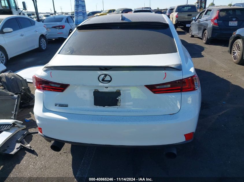 2016 Lexus Is 200T VIN: JTHBA1D22G5030670 Lot: 40865246