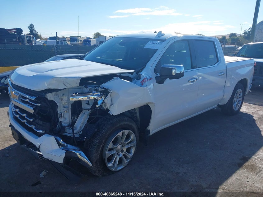 Vin: 2gcudged4p1110512, lot: 41354889, chevrolet silverado 1500 4wd  short bed ltz 20232