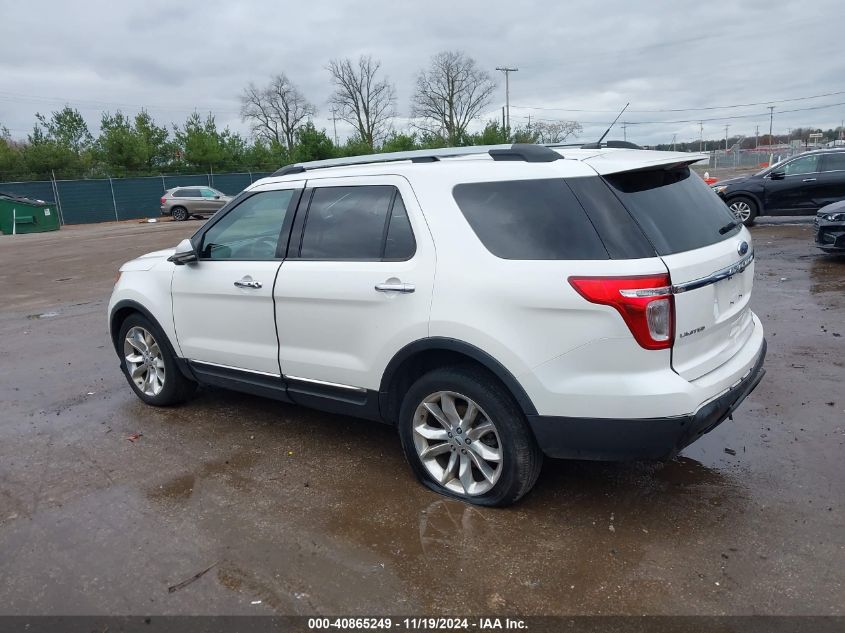 2012 Ford Explorer Limited VIN: 1FMHK8F89CGA74064 Lot: 40865249