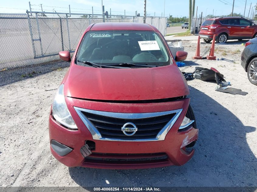 2018 Nissan Versa 1.6 Sv VIN: 3N1CN7AP7JK393544 Lot: 40865254