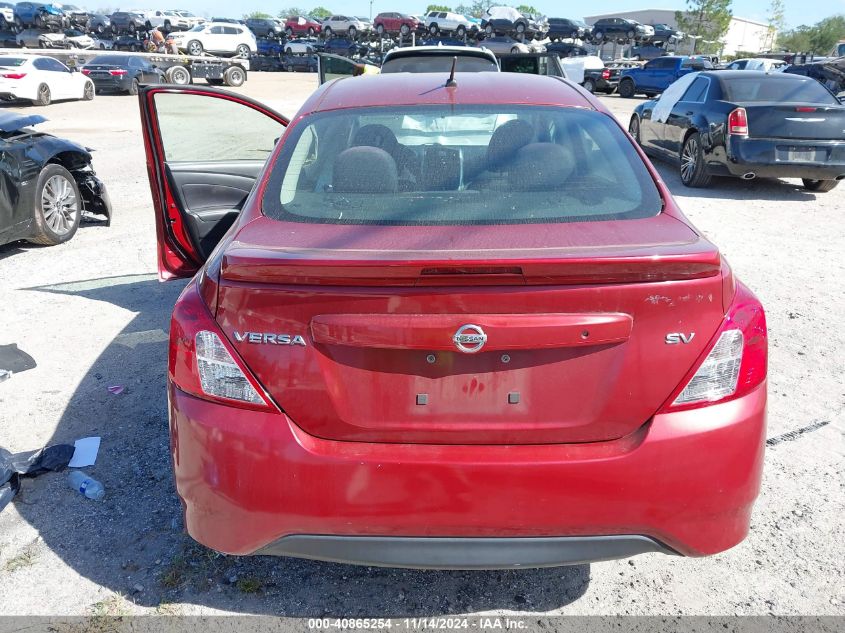 2018 Nissan Versa 1.6 Sv VIN: 3N1CN7AP7JK393544 Lot: 40865254