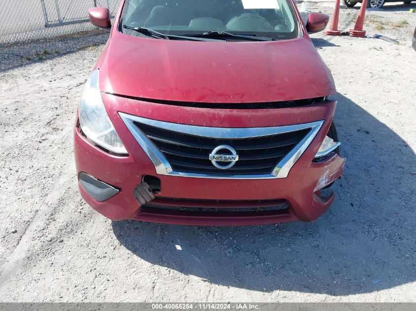 2018 Nissan Versa 1.6 Sv VIN: 3N1CN7AP7JK393544 Lot: 40865254