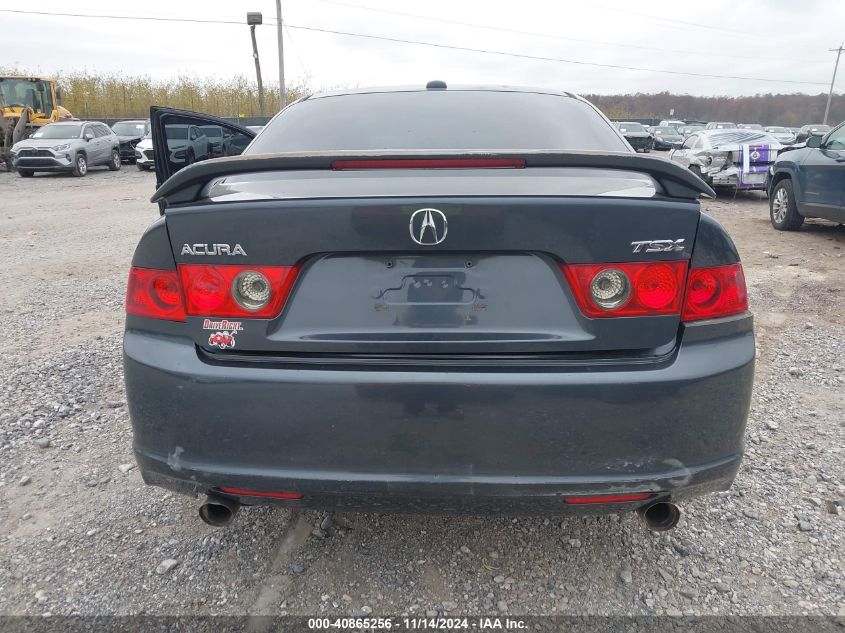 2006 Acura Tsx VIN: JH4CL96916C016275 Lot: 40865256