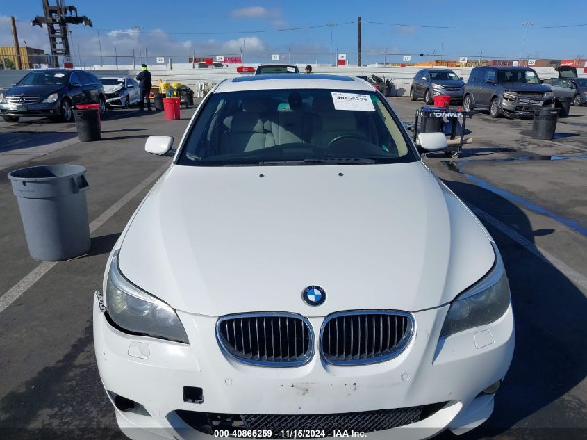 2008 BMW 535I VIN: WBANW13558CN55230 Lot: 40865259