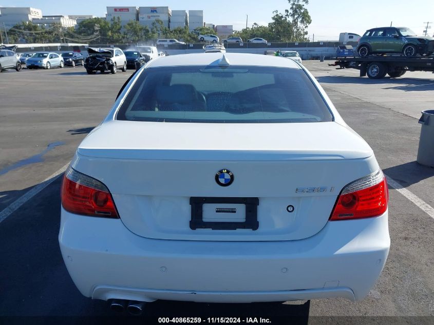 2008 BMW 535I VIN: WBANW13558CN55230 Lot: 40865259