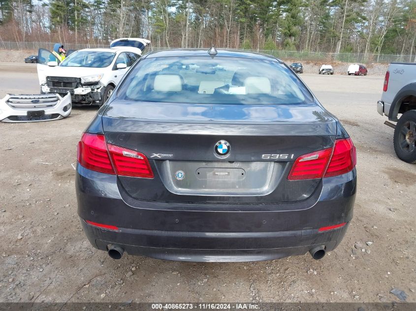 2013 BMW 535I xDrive VIN: WBAFU7C56DDU75212 Lot: 40865273